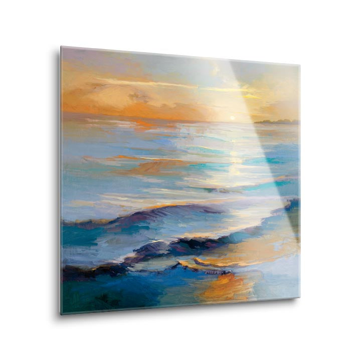 Ocean Overture  | 12x12 | Glass Plaque