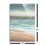 Ocean Calm II  | 24x36 | Glass Plaque