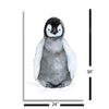 Baby Penguin  | 24x36 | Glass Plaque