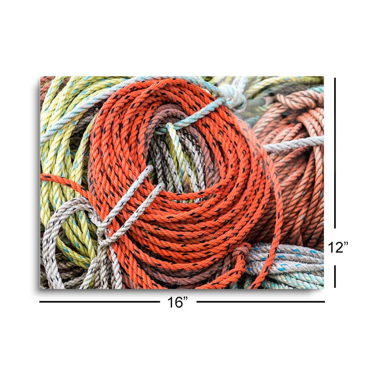 Knowing the Ropes II  | 12x16 | Glass Plaque