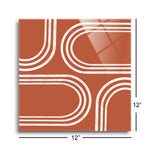 Modern Minimalist 15  | 12x12 | Glass Plaque