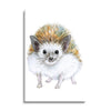 Baby Hedgehog  | 24x36 | Glass Plaque