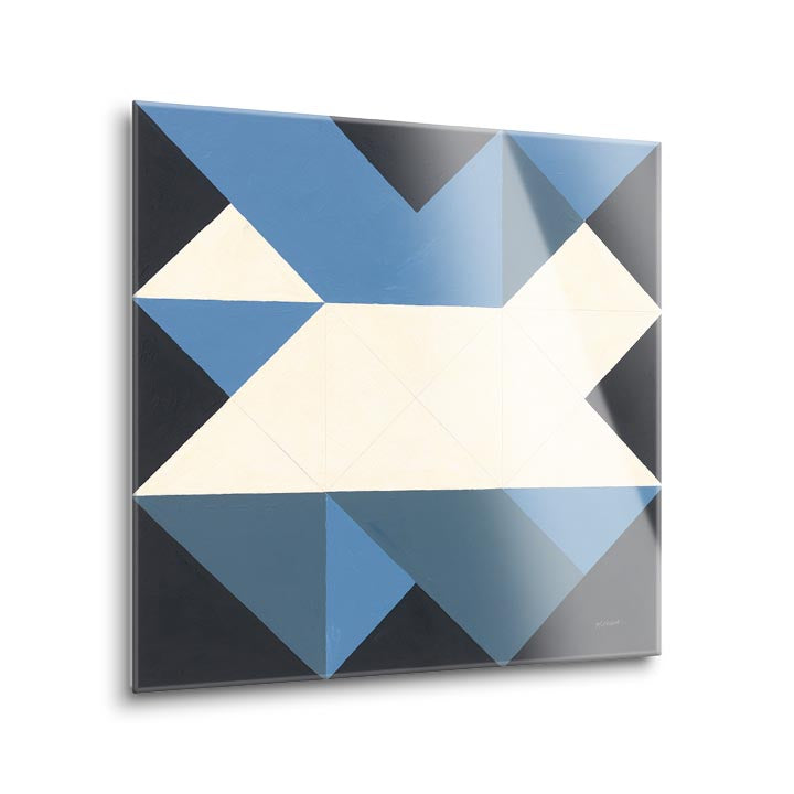 Triangles III  | 12x12 | Glass Plaque