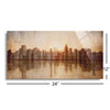 Skyline  | 12x24 | Glass Plaque