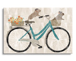 Frenchie Ride | 24x36 | Glass Plaque