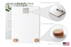 Habit Tracker | Marble Eucalyptus Chore Chart | 12x16 | Glass Plaque