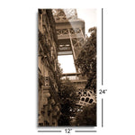La Tour Eiffel II (Eiffel Tower II)  | 12x24 | Glass Plaque