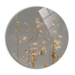 Shimmer  | 24x24 Circle | Glass Plaque