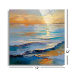 Ocean Overture  | 12x12 | Glass Plaque