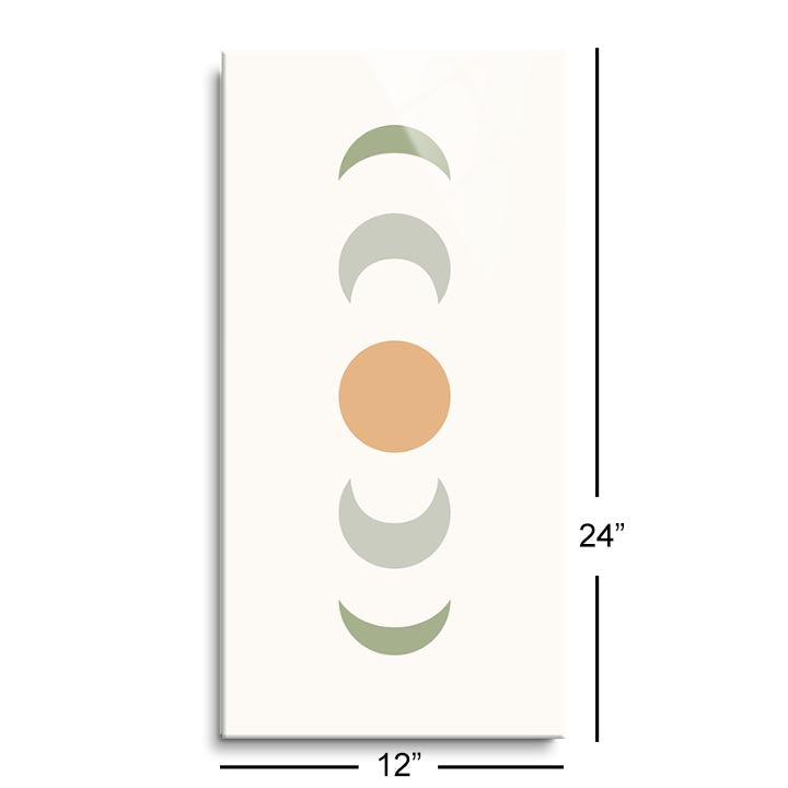 Modern Minimalist 3  | 12x24 | Glass Plaque