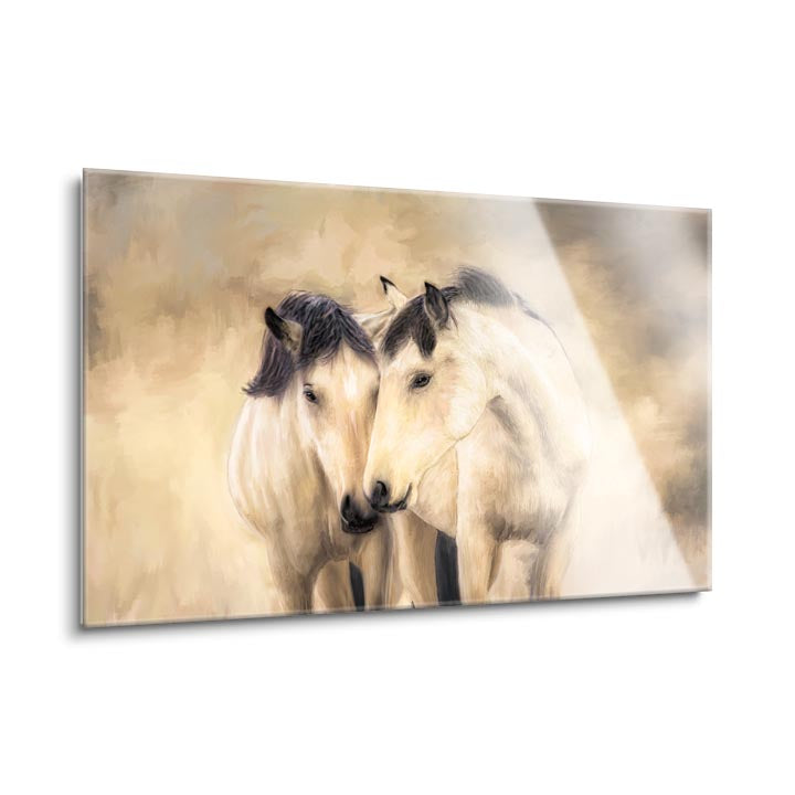 Sisters  | 24x36 | Glass Plaque
