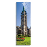 Peace Tower, Parliament, Ottawa, ON  | 12x36 | Glass Plaque