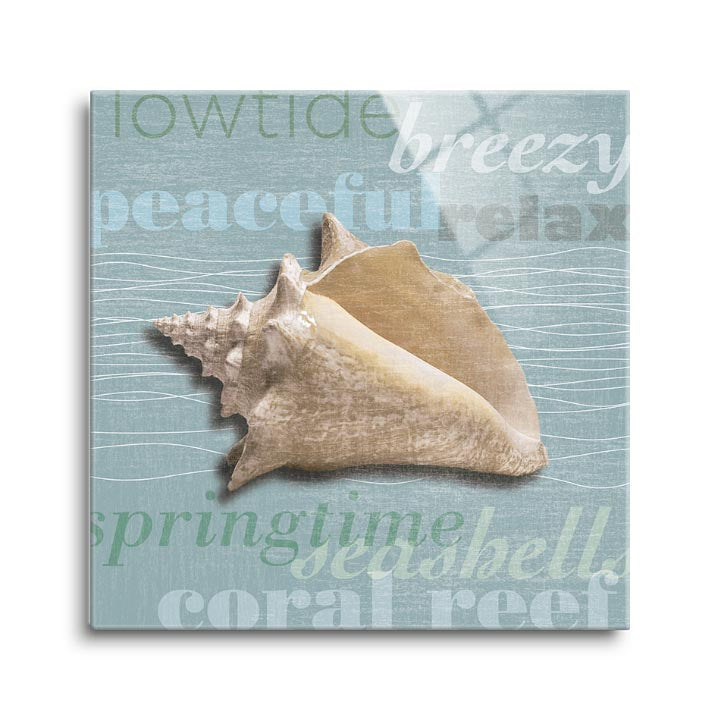 Beach Collection IV  | 12x12 | Glass Plaque