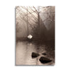 Silvered Morning Pond  | 24x36 | Glass Plaque