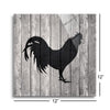 Barn Rooster  | 12x12 | Glass Plaque