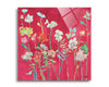 Richness of Flowers | 8x8 | Glass Plaque