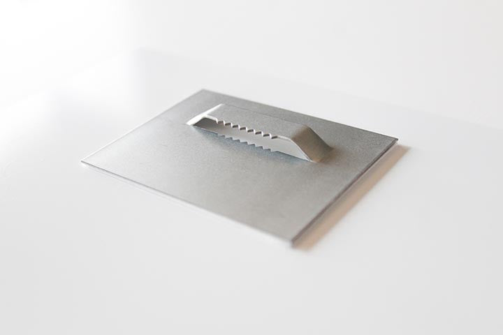 Modern Minimalist 10  | 12x16 | Glass Plaque