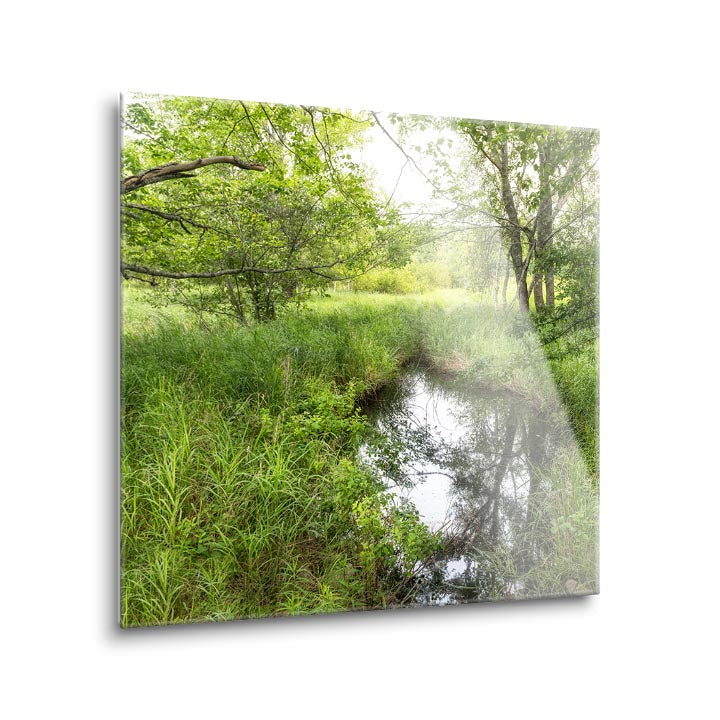 Reflecting Pool  | 12x12 | Glass Plaque