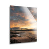 Coastal Sunrise III  | 12x16 | Glass Plaque