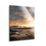 Coastal Sunrise III  | 12x16 | Glass Plaque