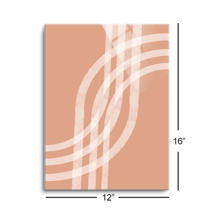 Modern Minimalist 13  | 12x16 | Glass Plaque