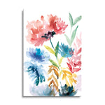 Lush Floral I  | 24x36 | Glass Plaque