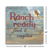 Ranch Ready  | 12x12 | Glass Plaque