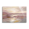 Pink and Gold Landscape  | 24x36 | Glass Plaque