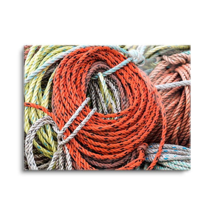 Knowing the Ropes II  | 12x16 | Glass Plaque