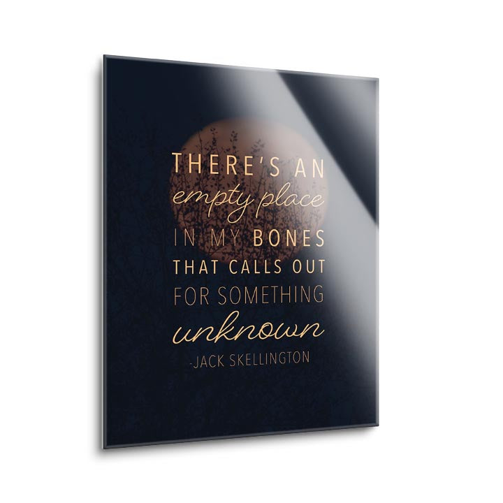 Something Unknown  | 12x16 | Glass Plaque