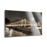 Albert Bridge II  | 24x36 | Glass Plaque