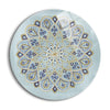 Mediterranean Medallion  | 24x24 Circle | Glass Plaque