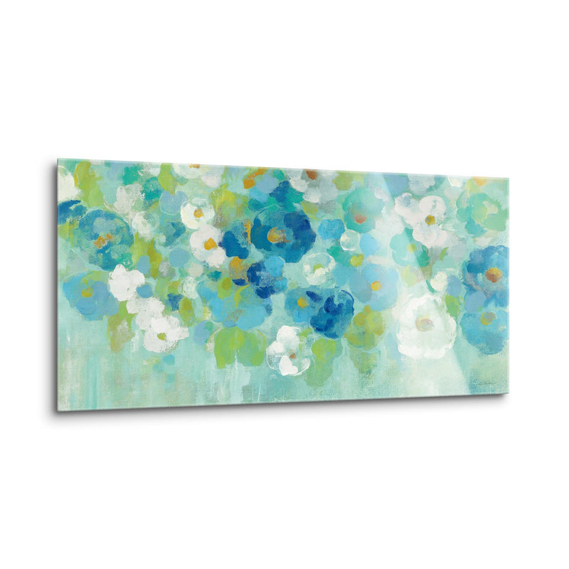 Spring Aroma I White Flowers | 8x16 | Glass Plaque