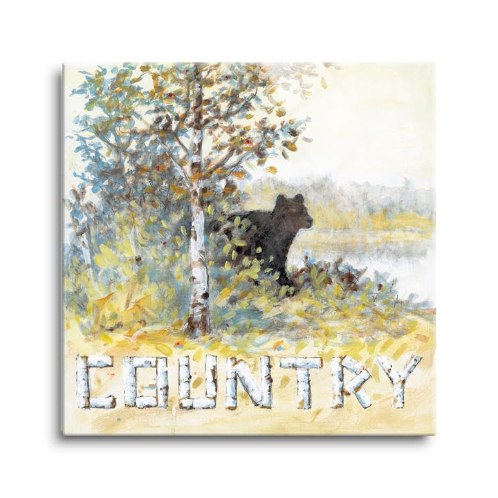 Country  | 12x12 | Glass Plaque