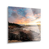 Coastal Sunrise II  | 12x12 | Glass Plaque