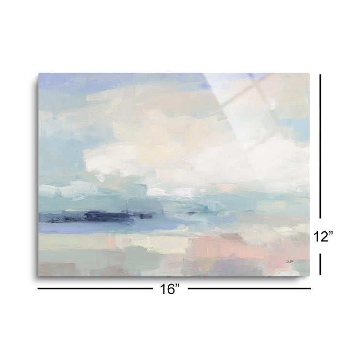 Land Sky Water  | 12x16 | Glass Plaque