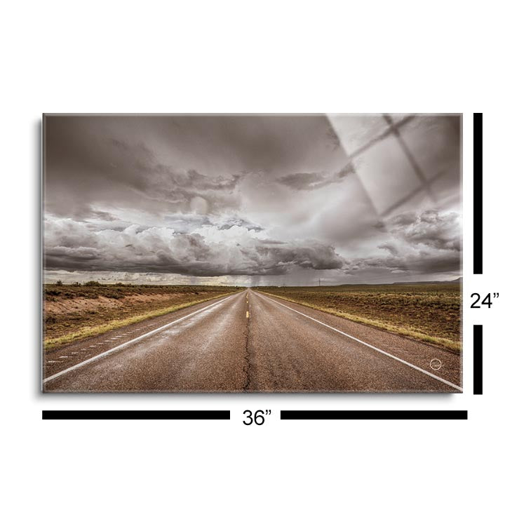 Into The Storm  | 24x36 | Glass Plaque