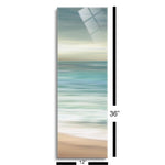 Ocean Calm III  | 12x36 | Glass Plaque