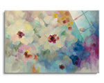 Floral Extravaganza | 24x36 | Glass Plaque