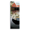 Row Boat, Peggy’s Cove, NS  | 12x36 | Glass Plaque