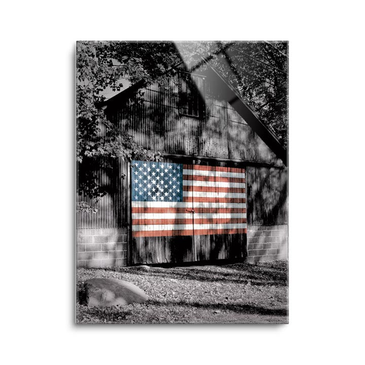 Made in the USA  | 12x16 | Glass Plaque