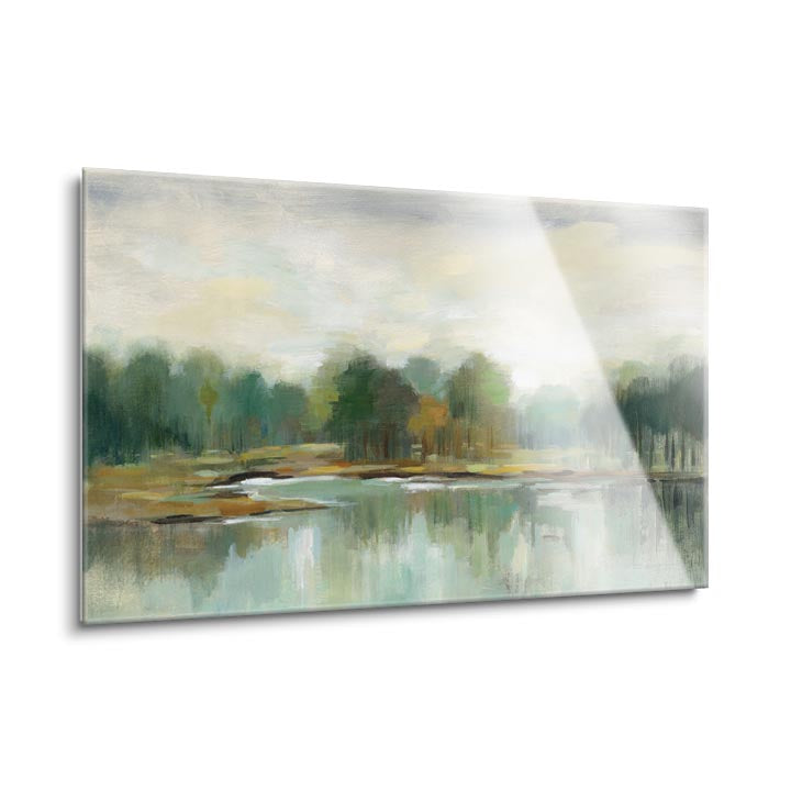 Cool Spring Day  | 24x36 | Glass Plaque
