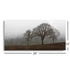 Autumn Fog  | 12x24 | Glass Plaque