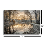 Frosty Morning  | 24x36 | Glass Plaque