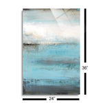 Beyond The Sea  | 24x36 | Glass Plaque